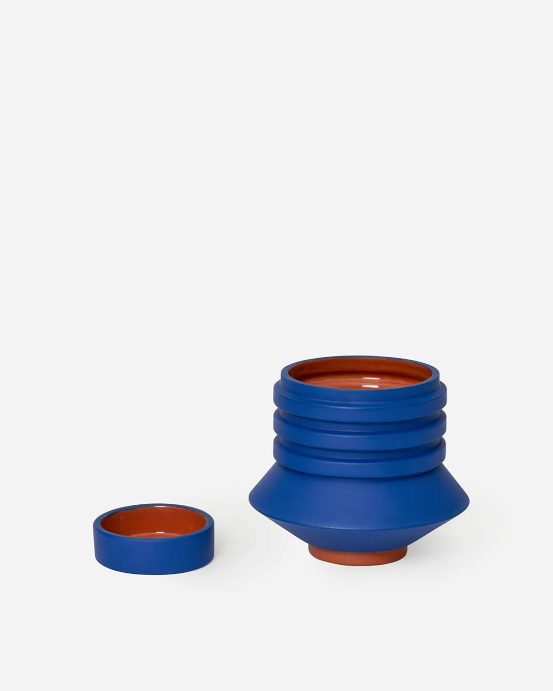 Blue Strata Plant Vessel Areaware Planter House Plant