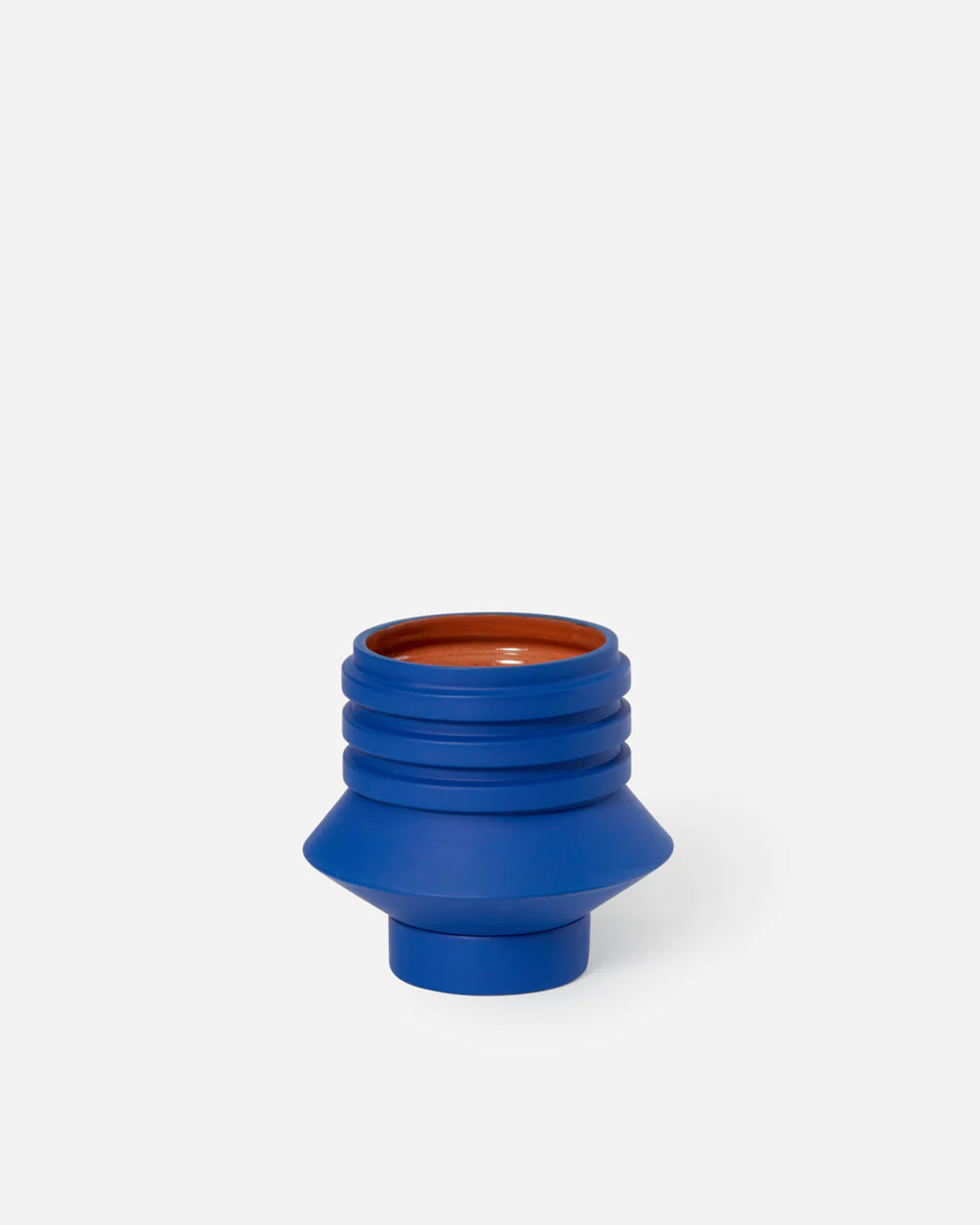 Blue Strata Plant Vessel Areaware Planter House Plant