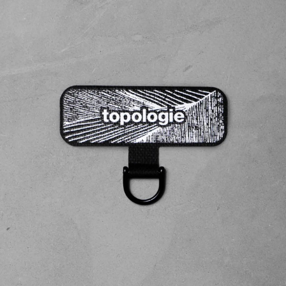 Black Topologie Phone Strap Adapter