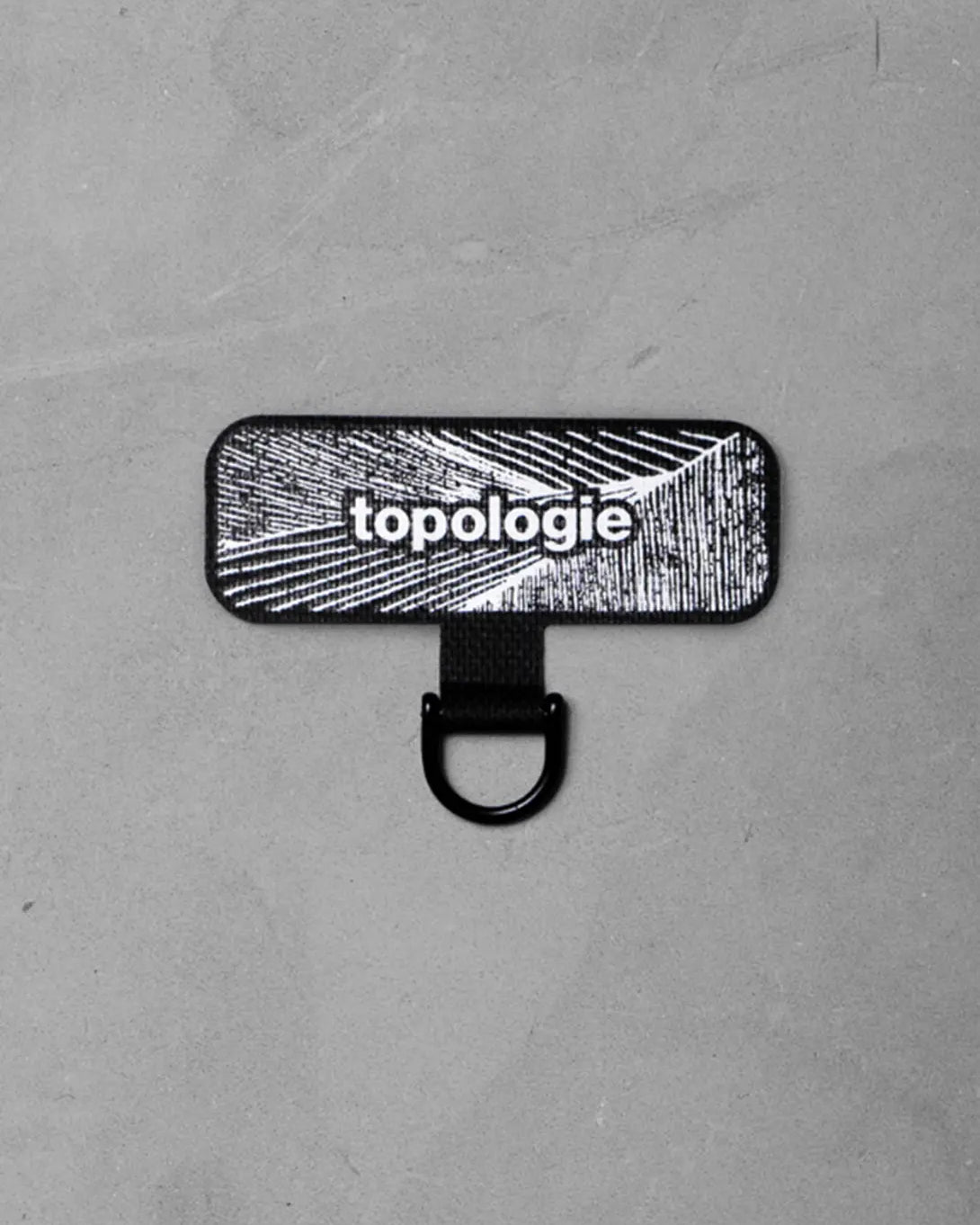 Black Topologie Phone Strap Adapter