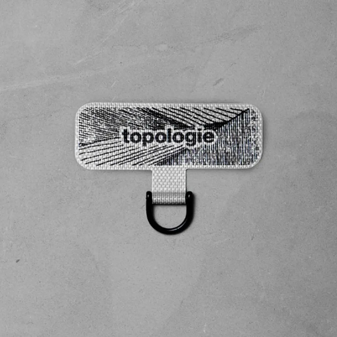 Grey Topologie Phone Strap Adapter