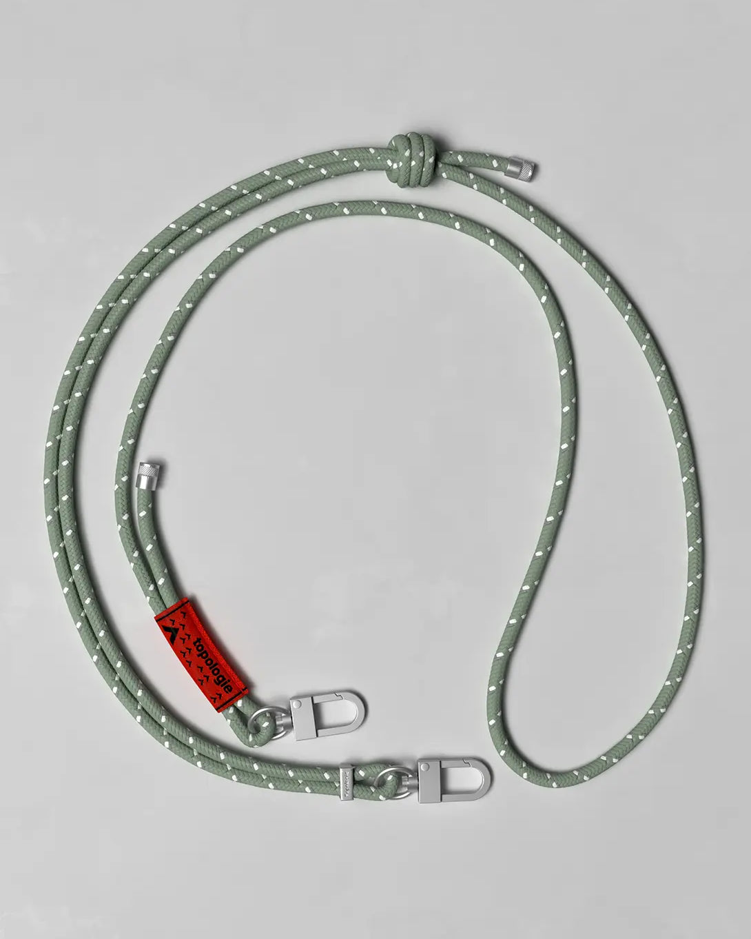 Sage Reflective Topologie 6mm Rope Strap