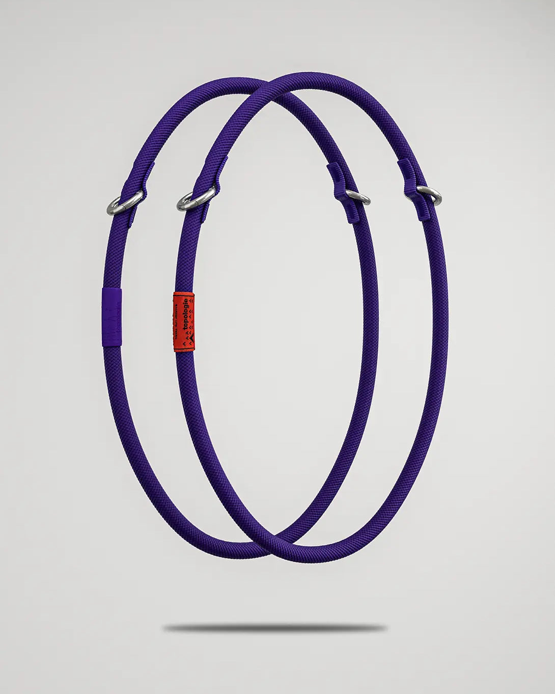 Purple Solid Topologie Rope Loop 10mm