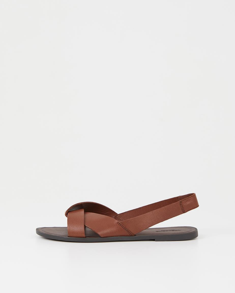 Cognac Tia 2.0 Vagabond Shoes Womens Summer Sandal