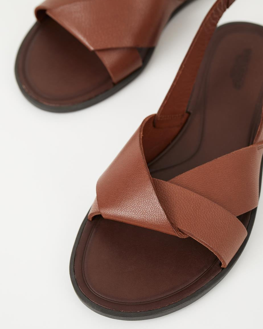 Cognac Tia 2.0 Vagabond Shoes Womens Summer Sandal