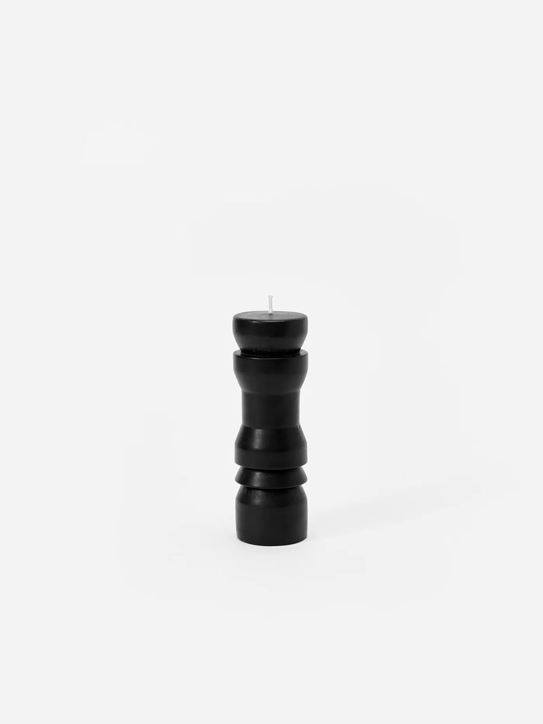 Black Totem Candle - Medium Areaware Candle Stocks Home Decor