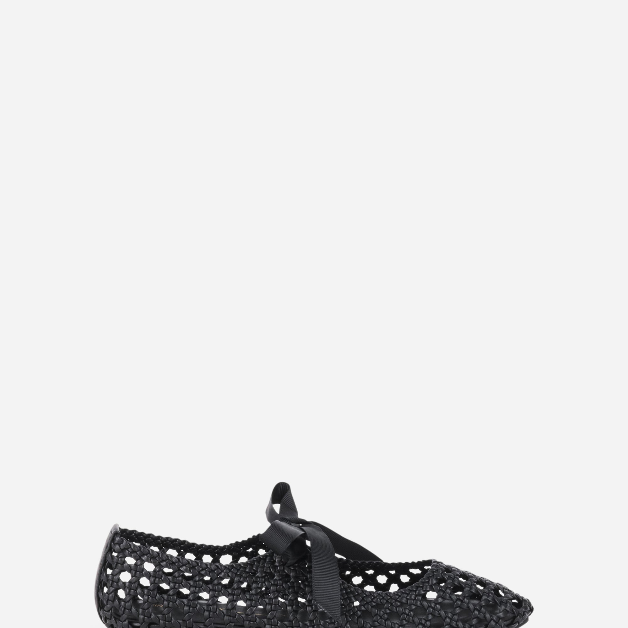 Black Valley Woven Vegan Womens Vagabond Flats Shoes