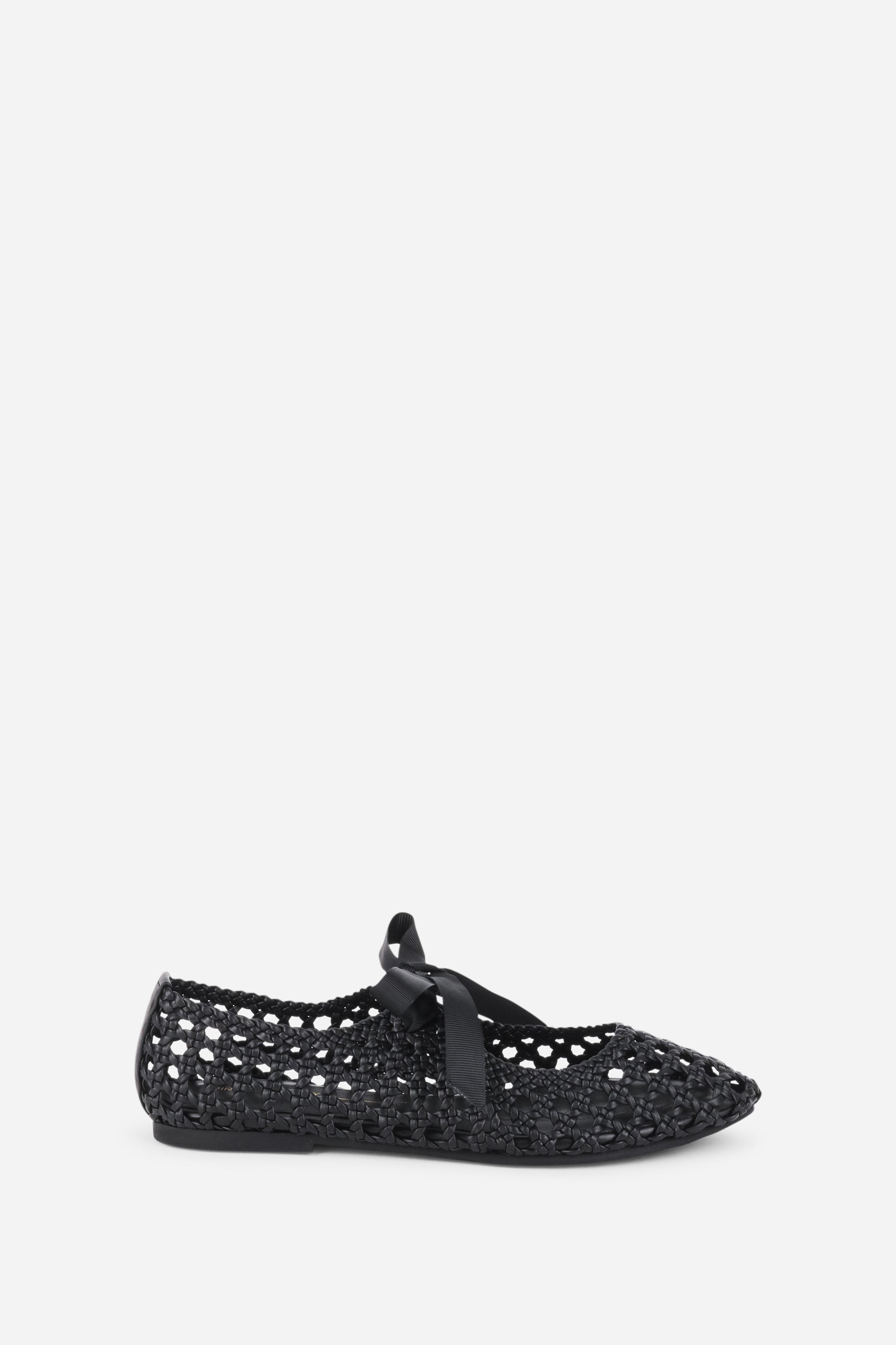 Black Valley Woven Vegan Womens Vagabond Flats Shoes