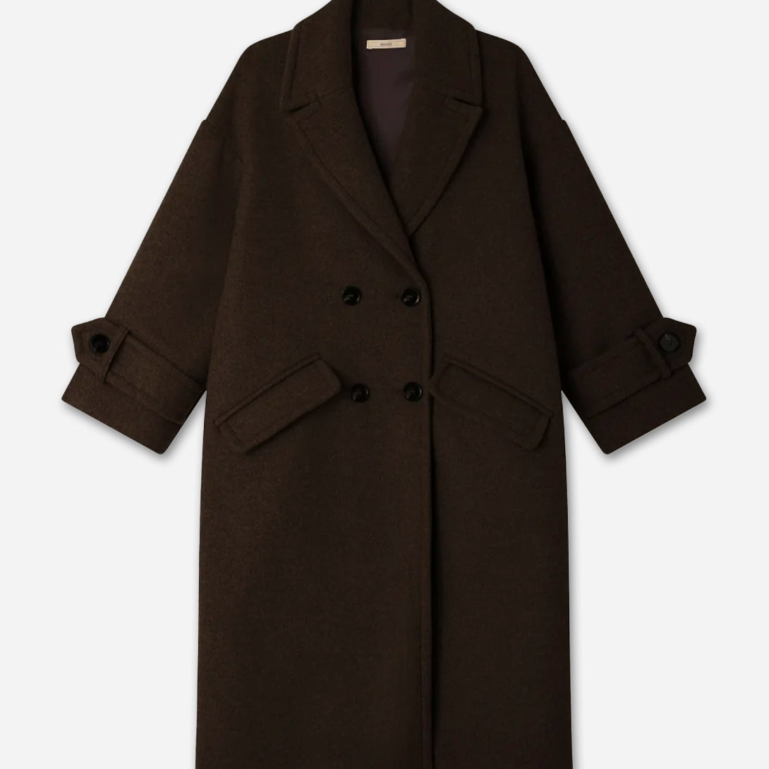 Lichen Mia Womens Wool Overcoat Sessun Womens Long Winter Coat