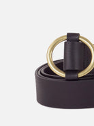 Black Tisao Belt Womens Belt Sessun Leather Belt