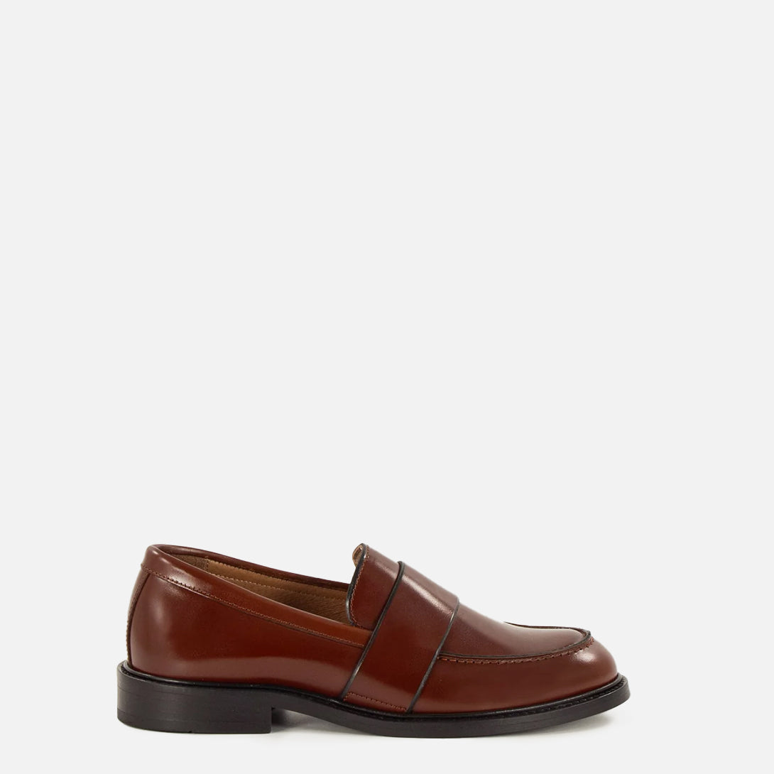 Acajou Leather Archibald Womens Sessun Shoes Womens Loafer Womens Leather Flats