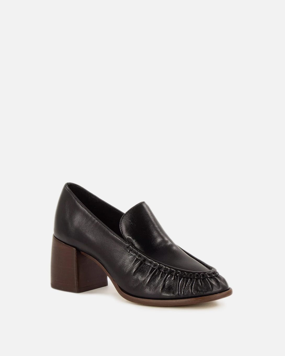 Black Leather Hikari Womens Sessun Shoes Womens Leather Platform Shoes