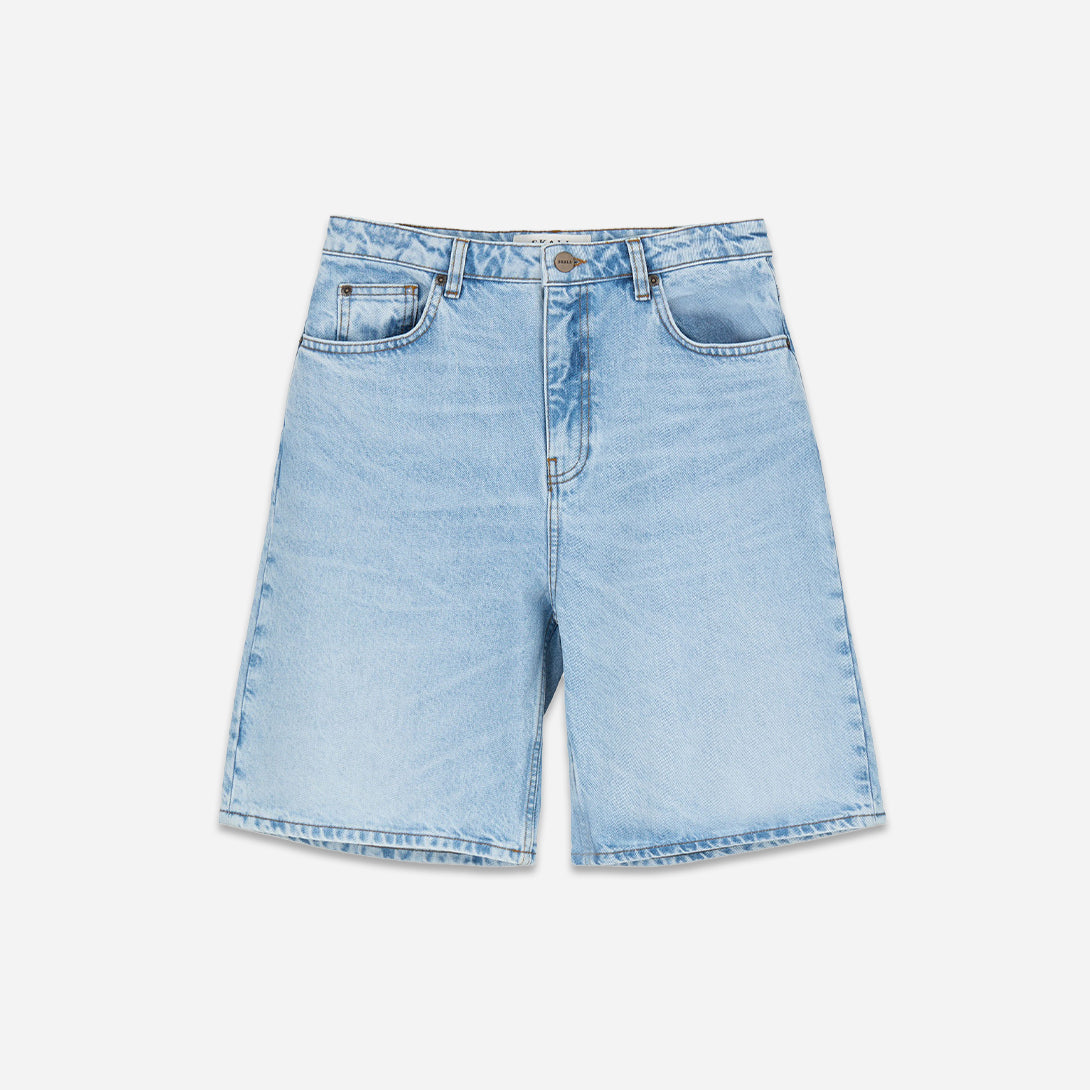 Worn Light Blue Wilson Shorts Skall Studio Womens Denim Shorts