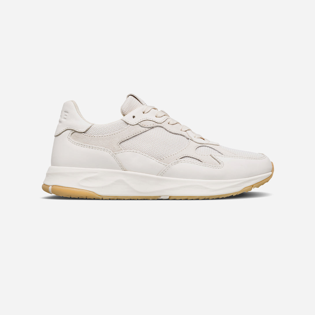 Off White Light Natural Gum Zuma Clae Sneakers Clae Los Angeles