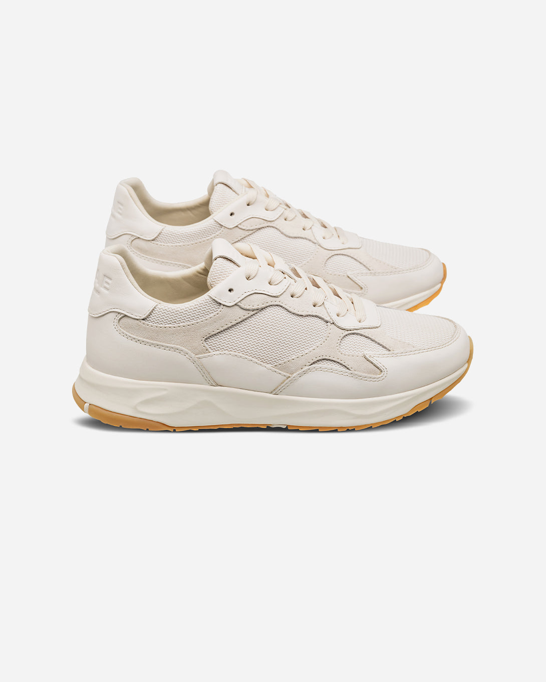 Off White Light Natural Gum Zuma Clae Sneakers Clae Los Angeles