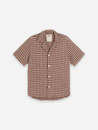Ferratelle Cuba Waffle Shirt Mens OAS Camp Collar Shirt