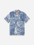 Eldovado Viscose Shirt Mens OAS Camp Collar Shirt Viscose Shirt