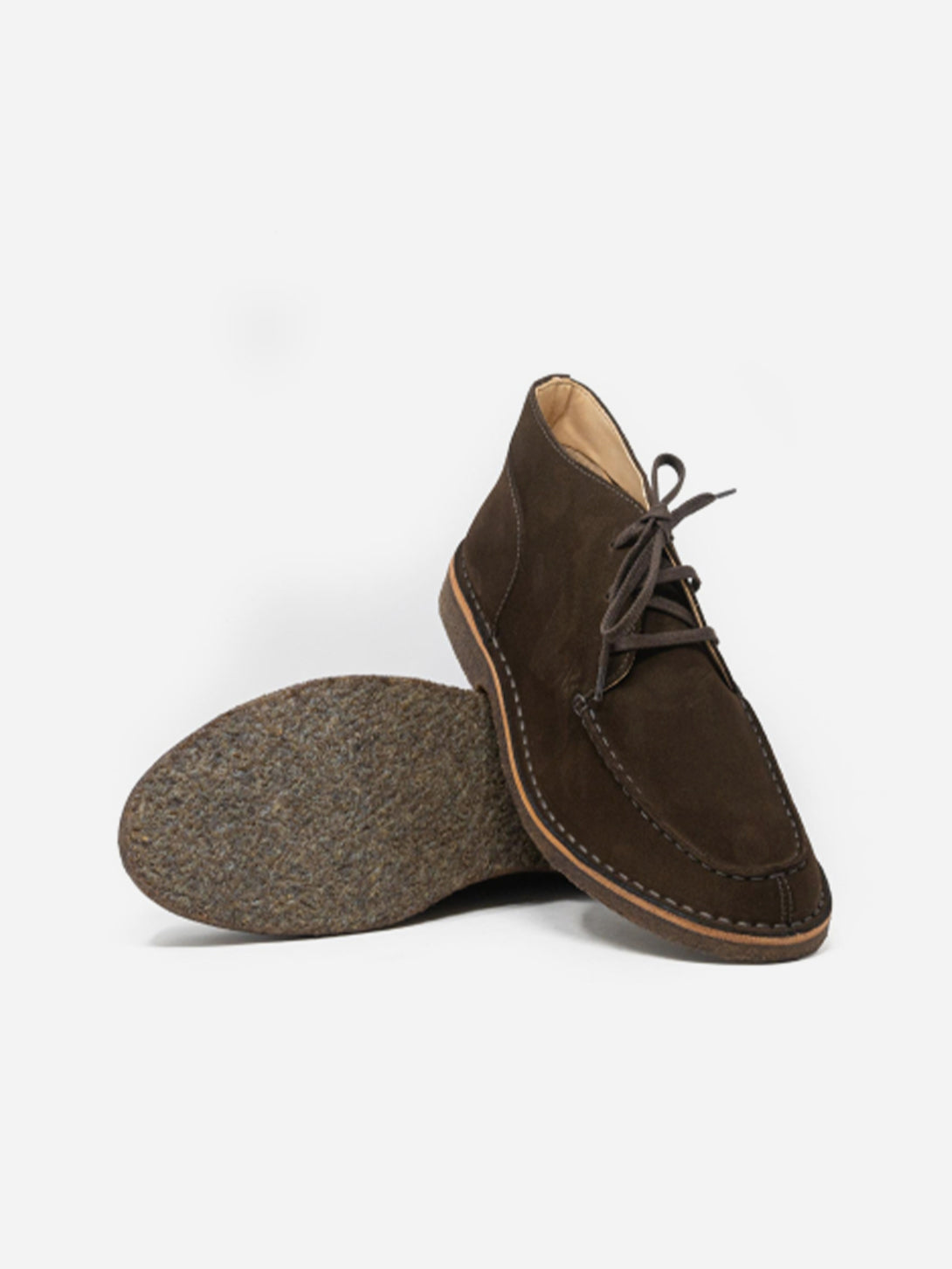 480 Deukeflex 001 Mens Dark Chestnut Astorflex Boots Shoes Hand Crafted Suede Leather Shoes