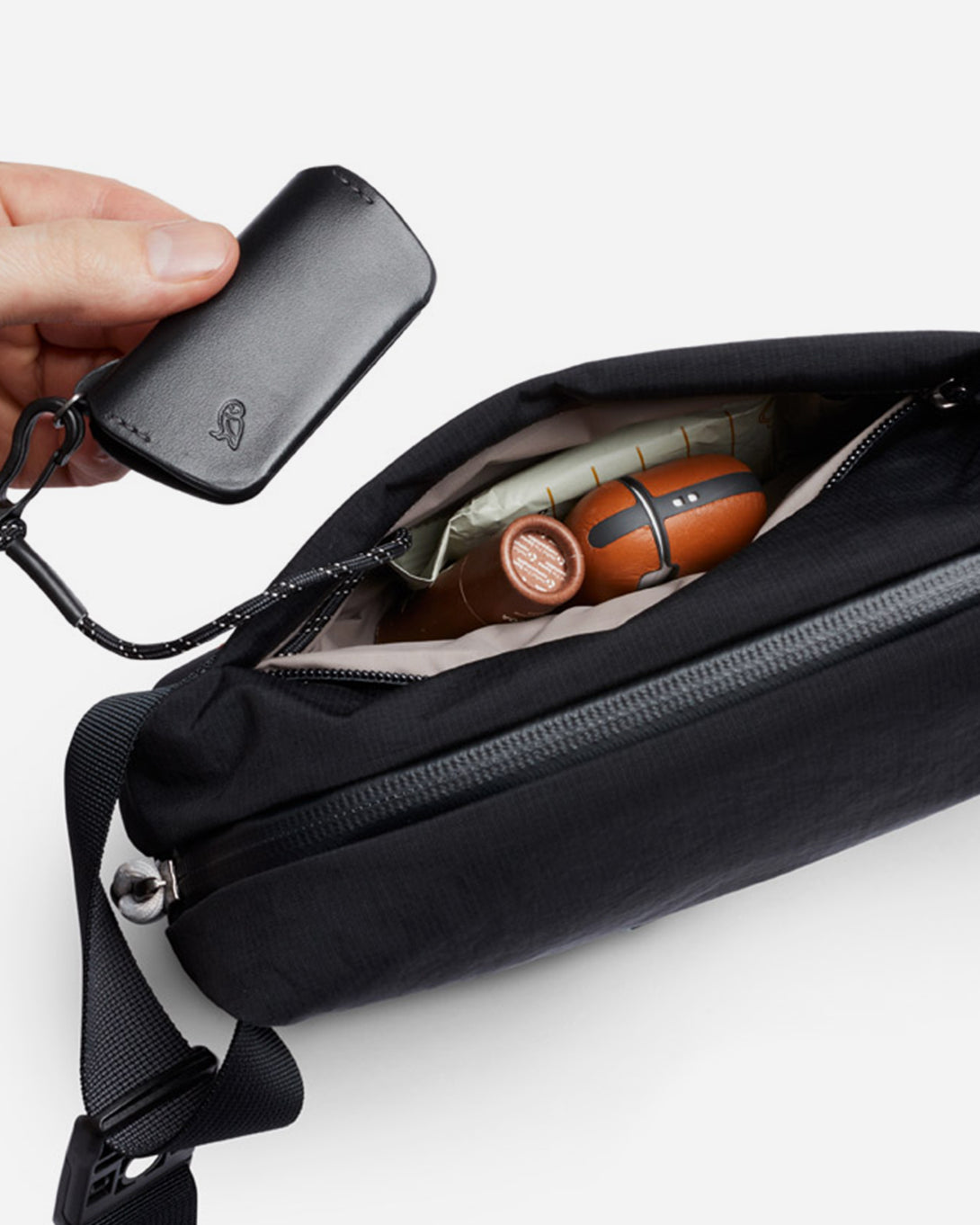 Black Lite Sling Mini Crossbody Bag Bellroy Bag