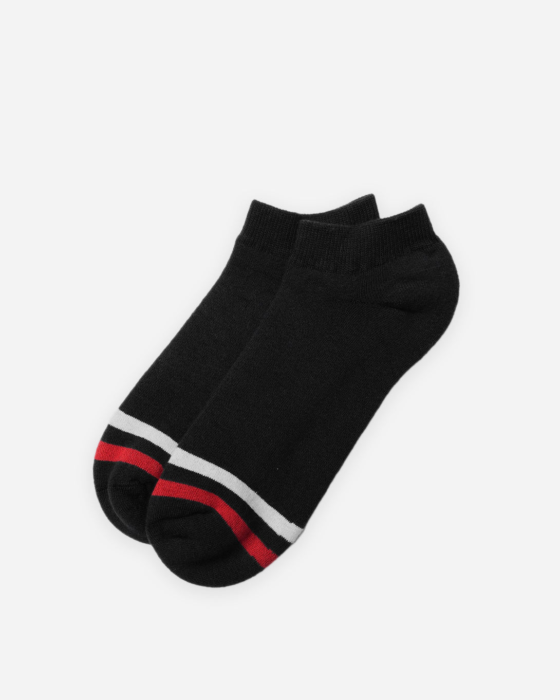 Black The Kennedy Stripe American Trench Ankle Socks