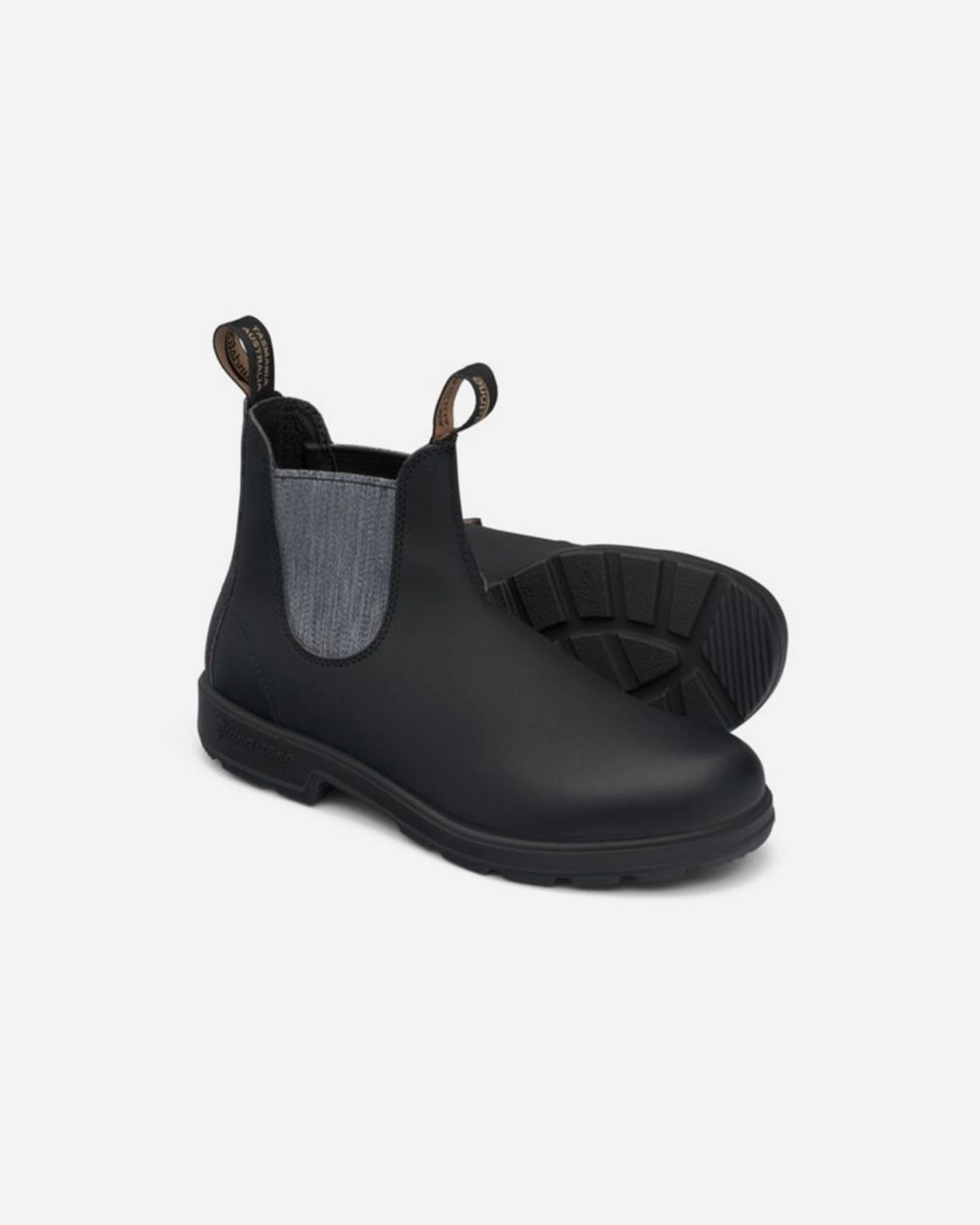 Black/Greywash Blundstone Men's Original Chelsea Boots