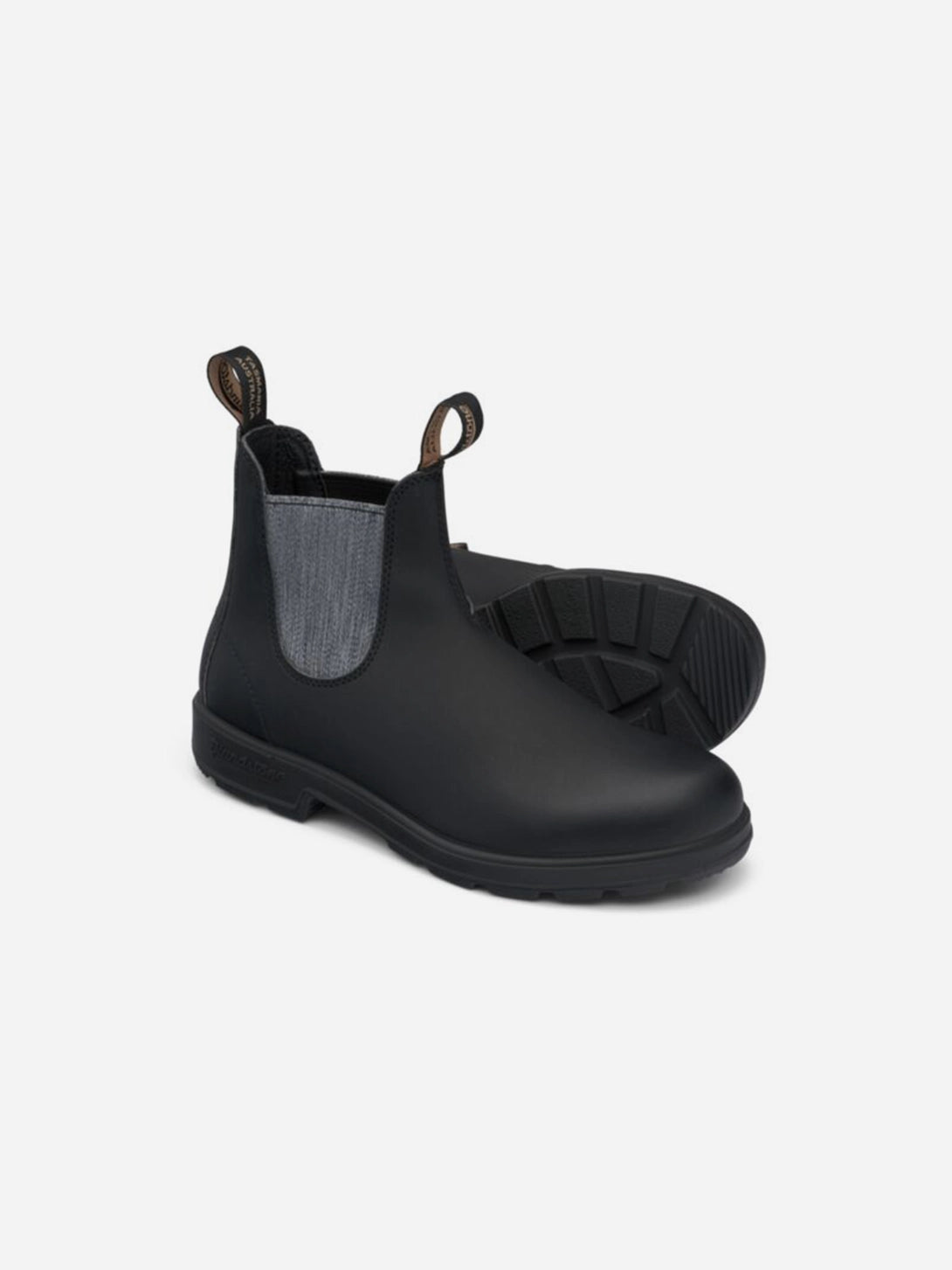 Black/Greywash Blundstone Men's Original Chelsea Boots 