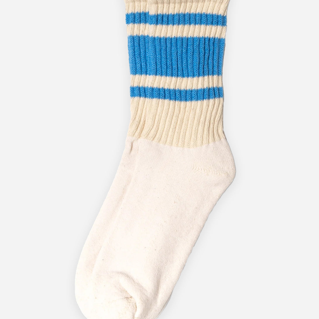 Blue The Mono Stripe American Trench Socks