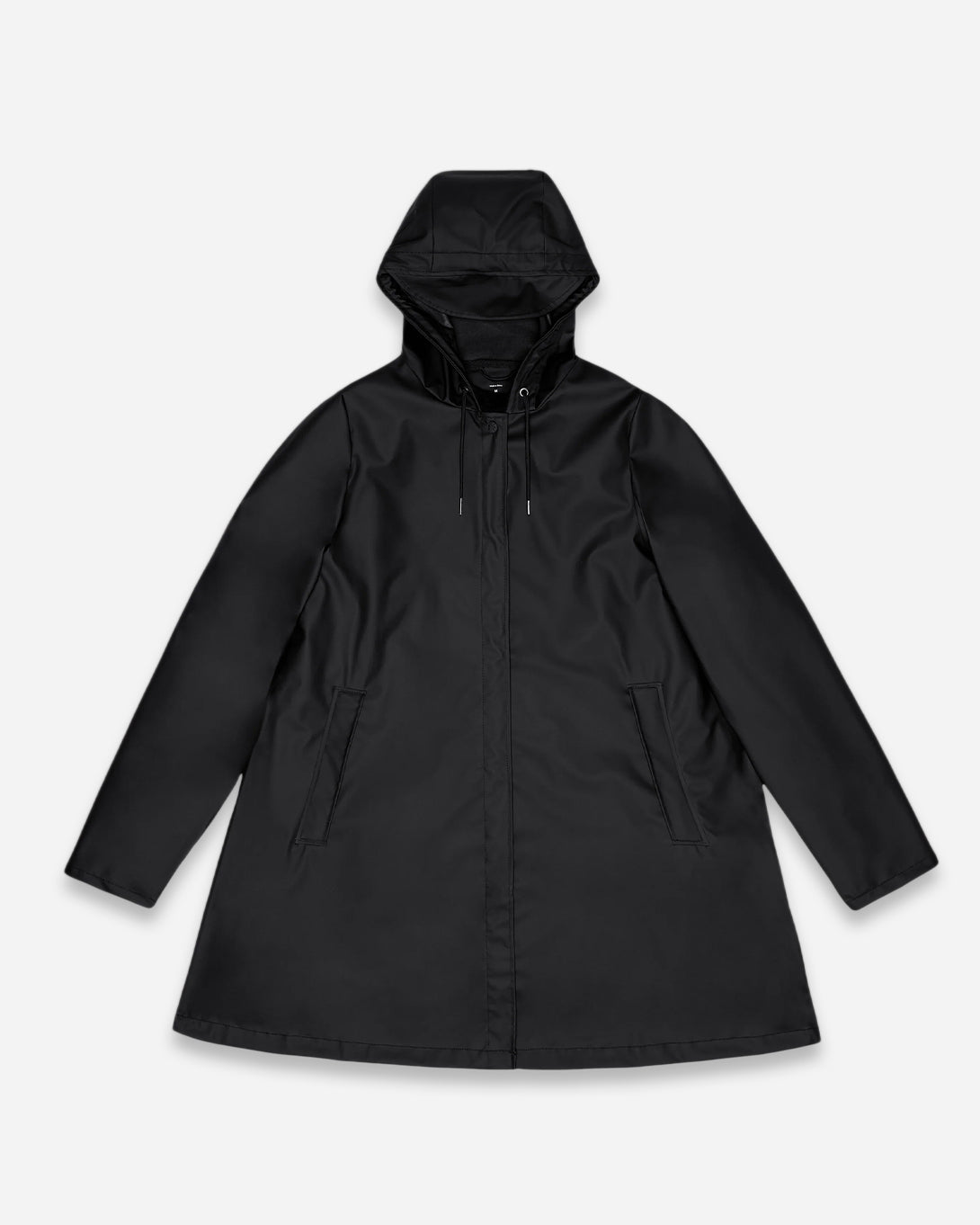 Black Suva Vision Softshell A Line W Jacket Womens Long Outerwear Weatherproof Jacket Rains