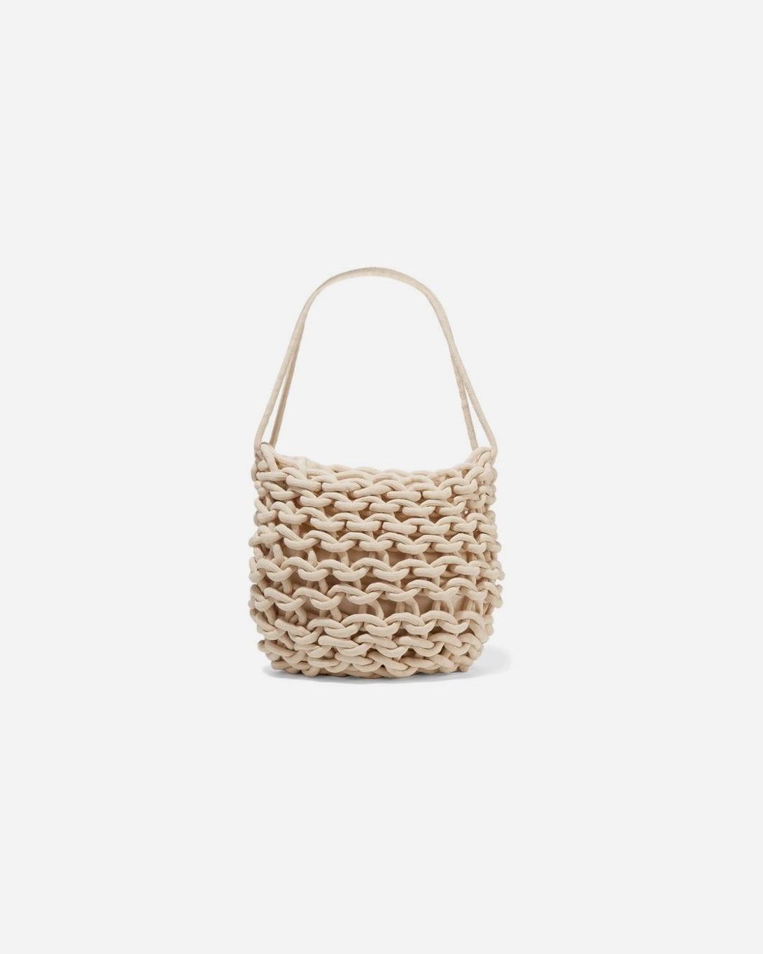 Natural Linen Dora Bag Sustainable Luxury Woven Shoulder Bag