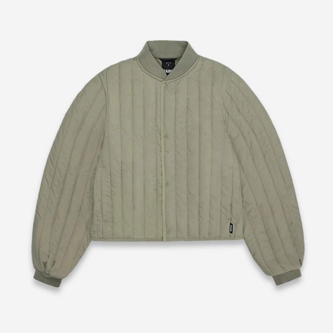 Drift Banja Liner Bomber W Jacket Womens Green Bomber Jacket Rains