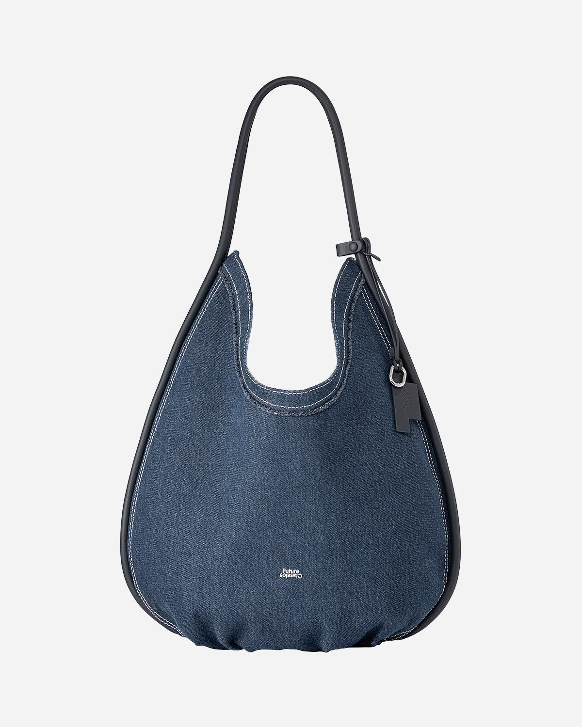 Dk Indigo Large Teardrop Denim Hobo
Womens Denim Hand and Shoulder Bag Future Classics
