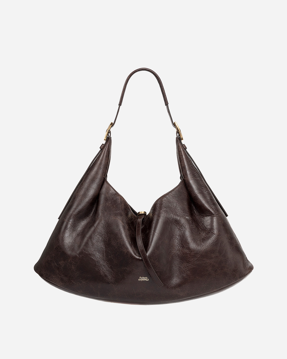 Chocolate Brown Maxi Skate Vintage Hobo Womens Leather Medium Shoulder Bag Future Classics