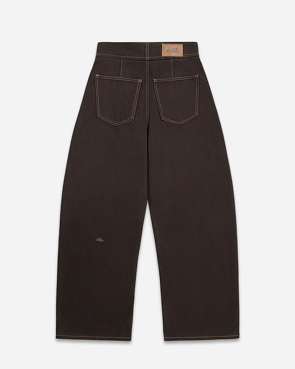 Coffee Bean Round Jeans Coffee Bean Womens Brown Denim Jeans Future Classics
