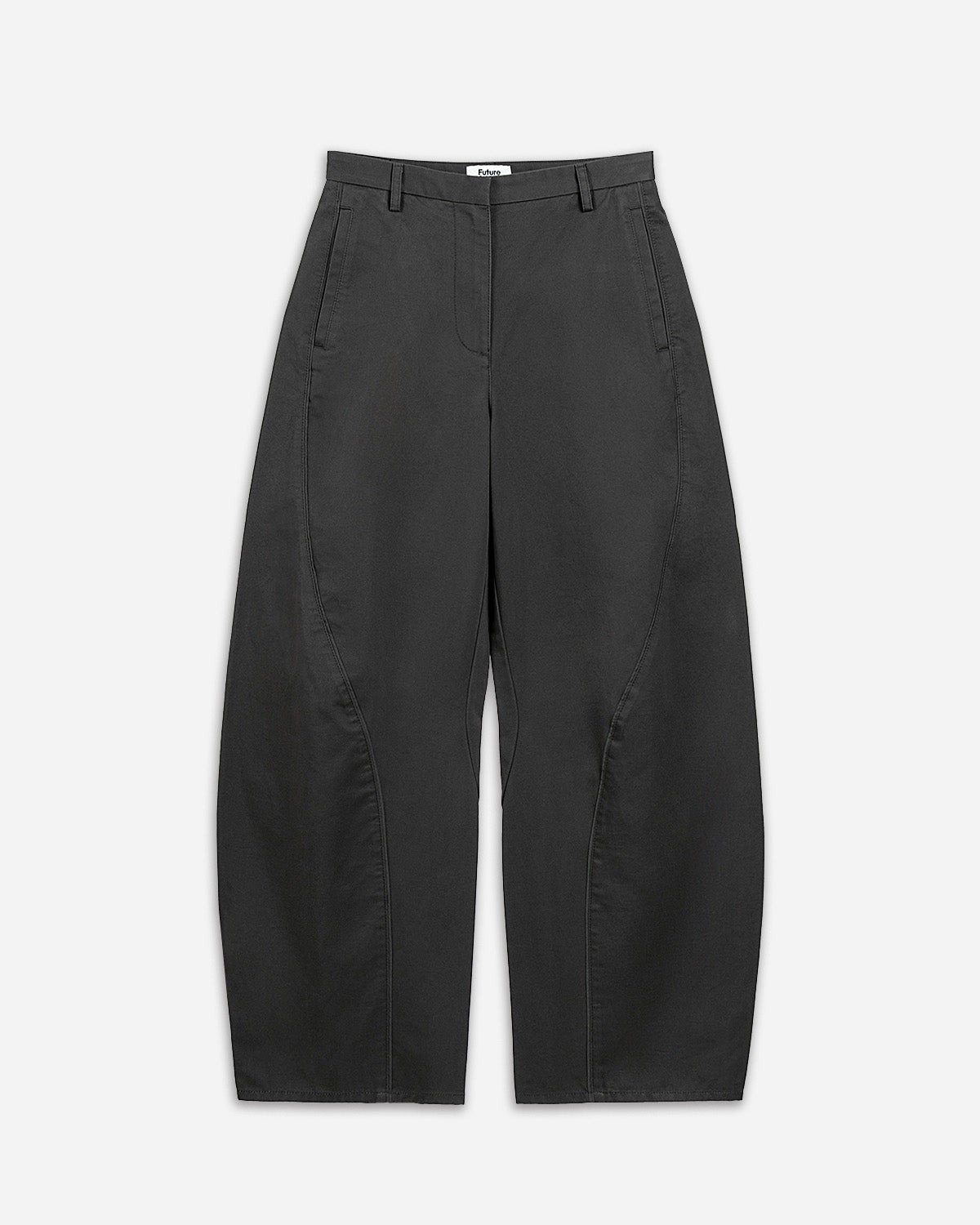 Raven Sculpted Seam Barrel Pants Womens Cotton Pants Future Classics