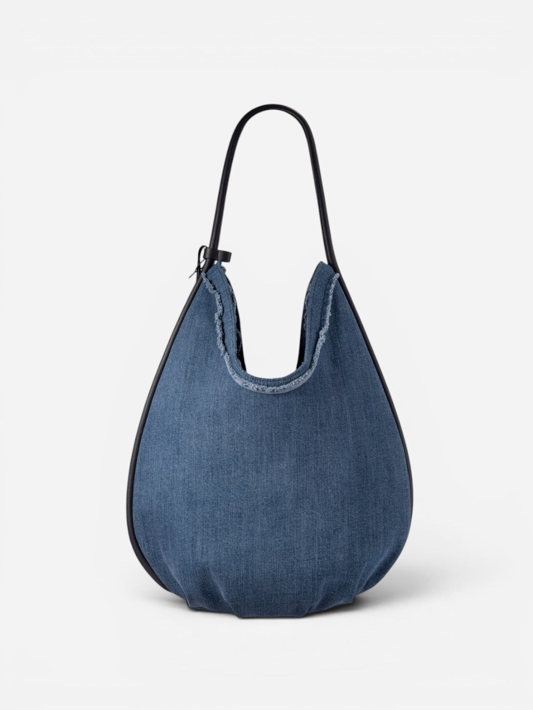 Mid Indigo Large Teardrop Denim Hobo
Womens Denim Hand and Shoulder Bag Future Classics