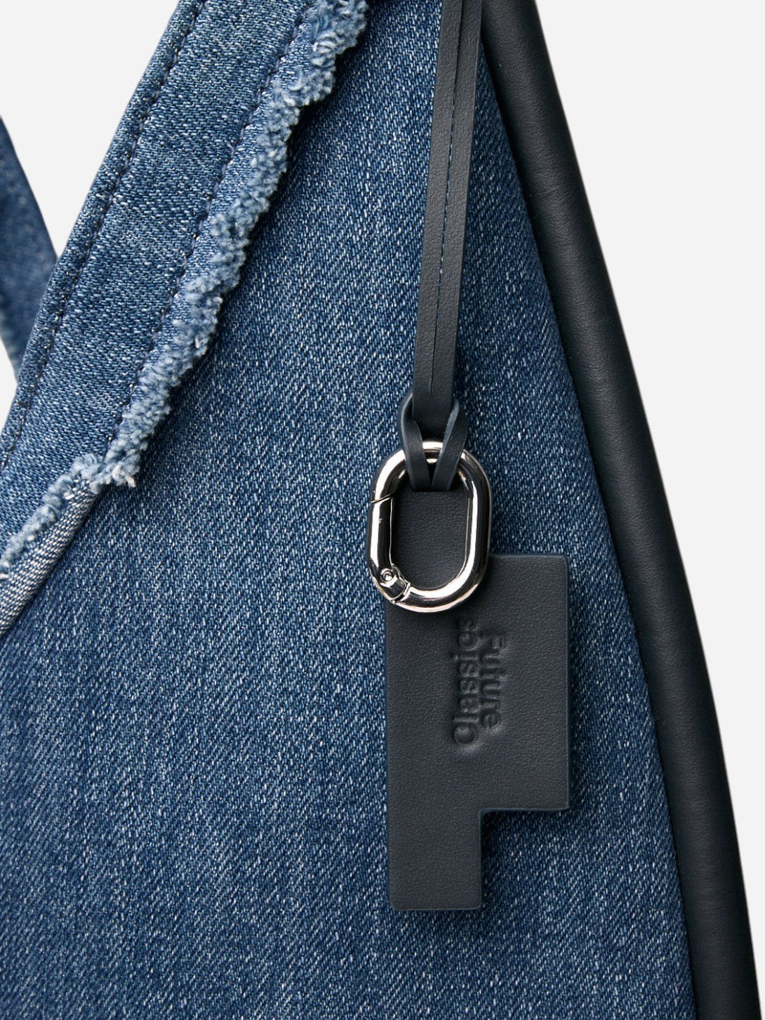 Mid Indigo Large Teardrop Denim Hobo
Womens Denim Hand and Shoulder Bag Future Classics
