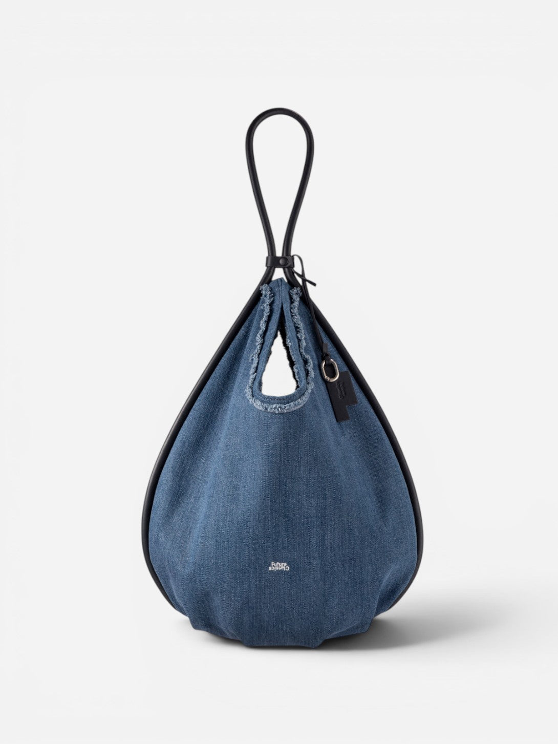 Mid Indigo Large Teardrop Denim Hobo
Womens Denim Hand and Shoulder Bag Future Classics