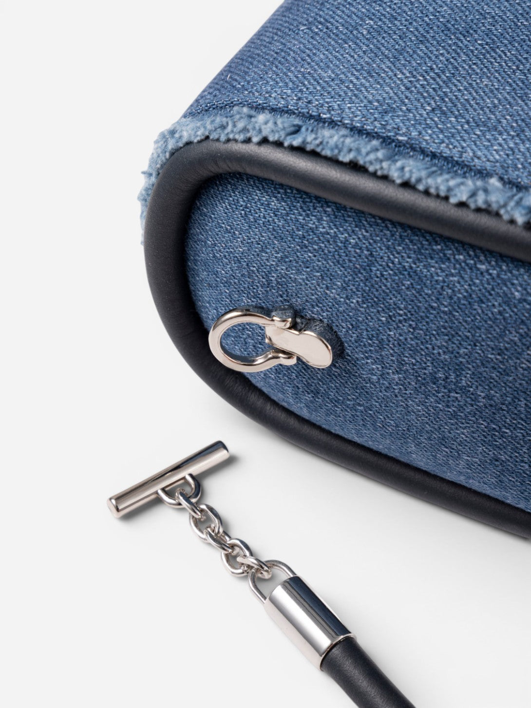 Mid Indigo Mini Loaf Denim Crossbody Small Denim Crossbody Bag Future Classics