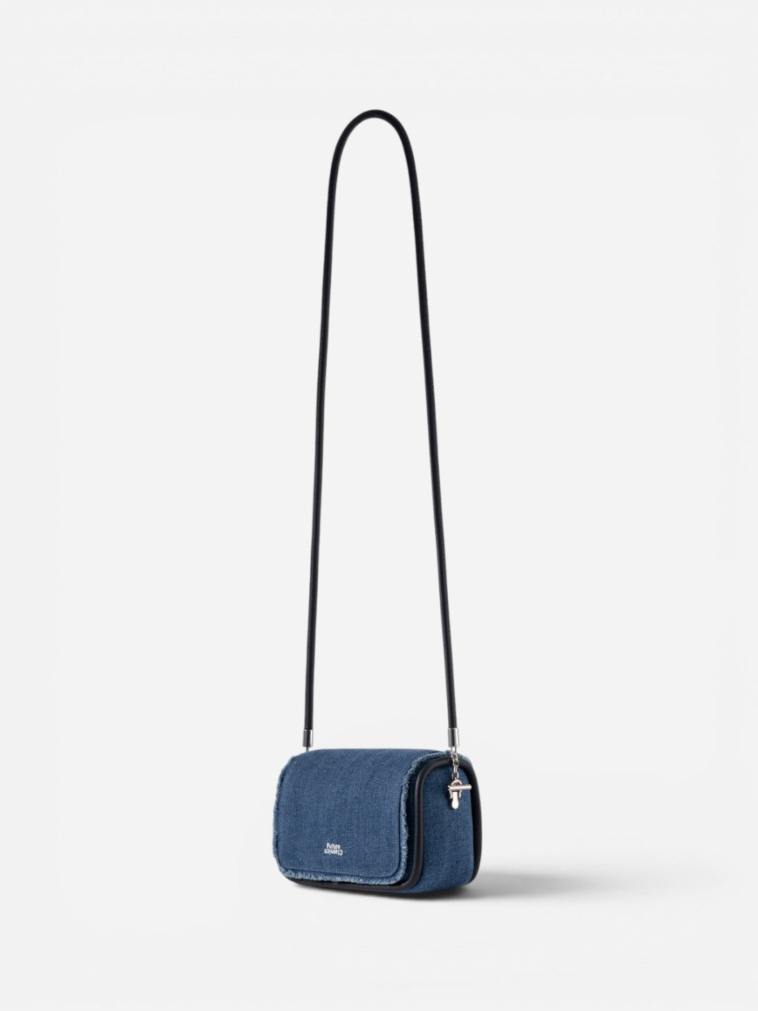 Mid Indigo Mini Loaf Denim Crossbody Small Denim Crossbody Bag Future Classics