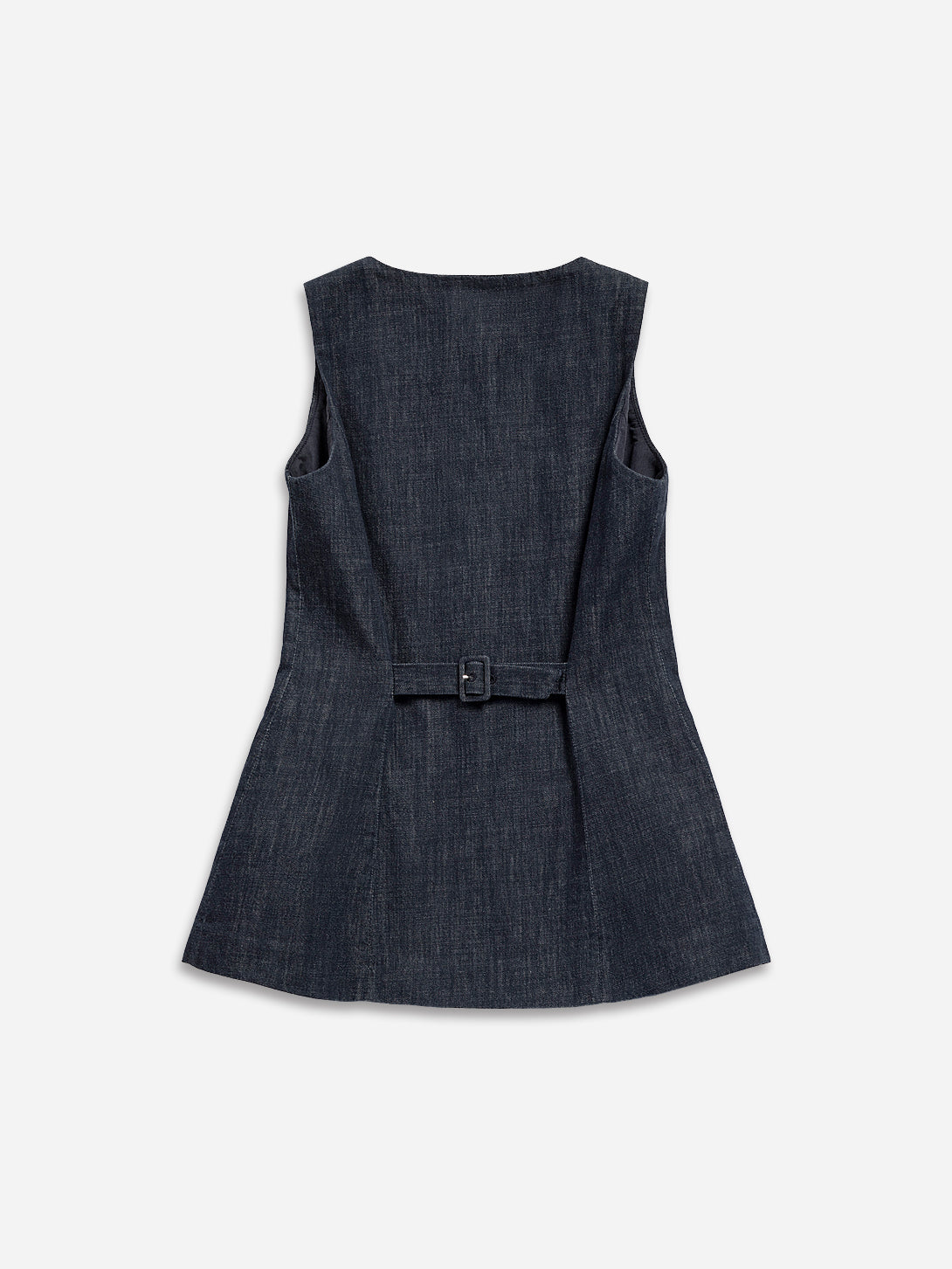 Dk Indigo Denim Waistcoat Womens Sleeveless Denim Waistcoat Top