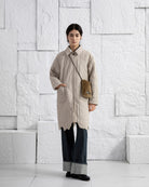 Lead Grey X Shearling Mini Sheepskin Phone Crossbody Womens Leather Phone Crossbody Bag Small Shoulder Bag Sheepskin Exterior