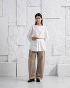 Lark Pocket Belt Womens Leather Belt With Attached Wallet Pocket Wallet