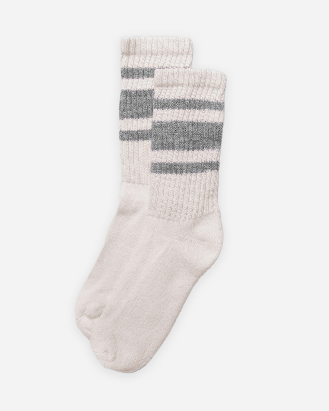 Grey Melange The Mono Stripe American Trench Socks