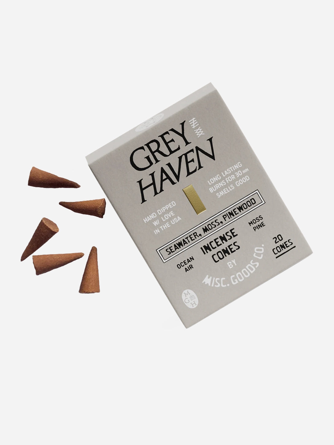 Greyhaven Misc. Goods Incense Cones