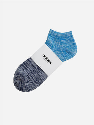 Grotto Druthers Everyday Organic Cotton Blocked Ankle Sock