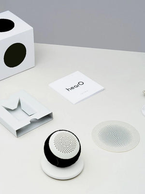 Black Hear0 3.0 Tennis Ball Speaker
