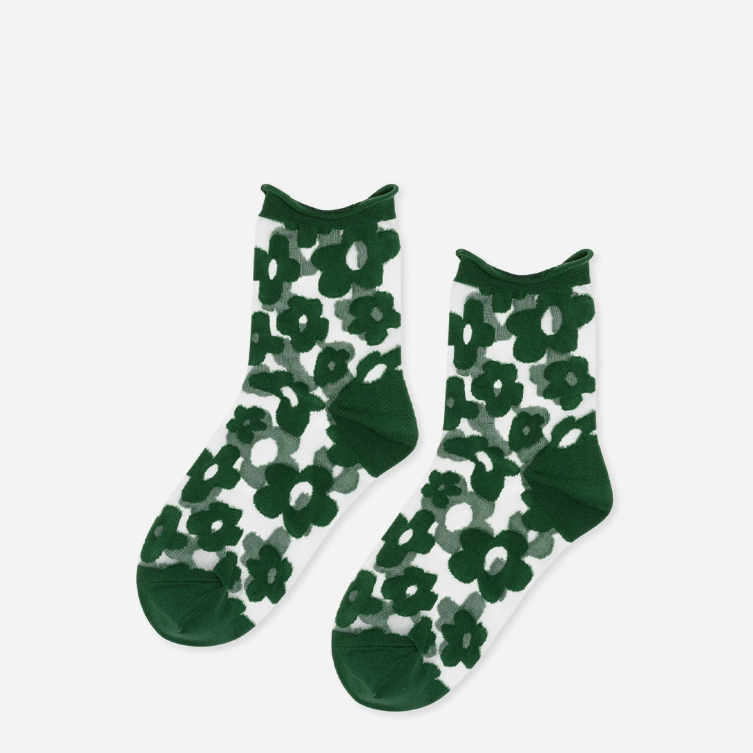Pine Pop Sheer Short Crew Hansel From Basel Sheer Crew Socks