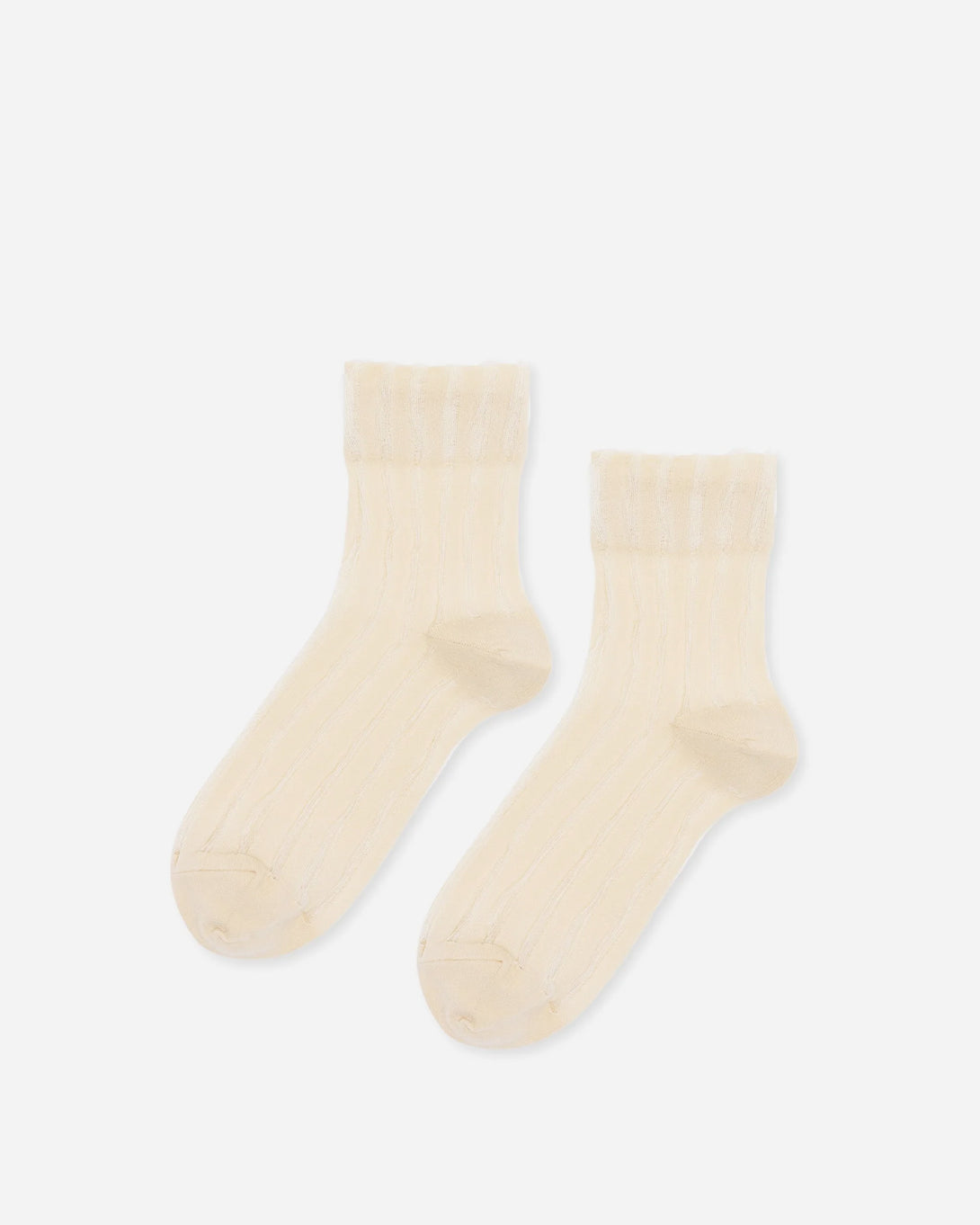 Nude Mykonos Sheer Short Crew Hansel From Basel Sheer Crew Socks