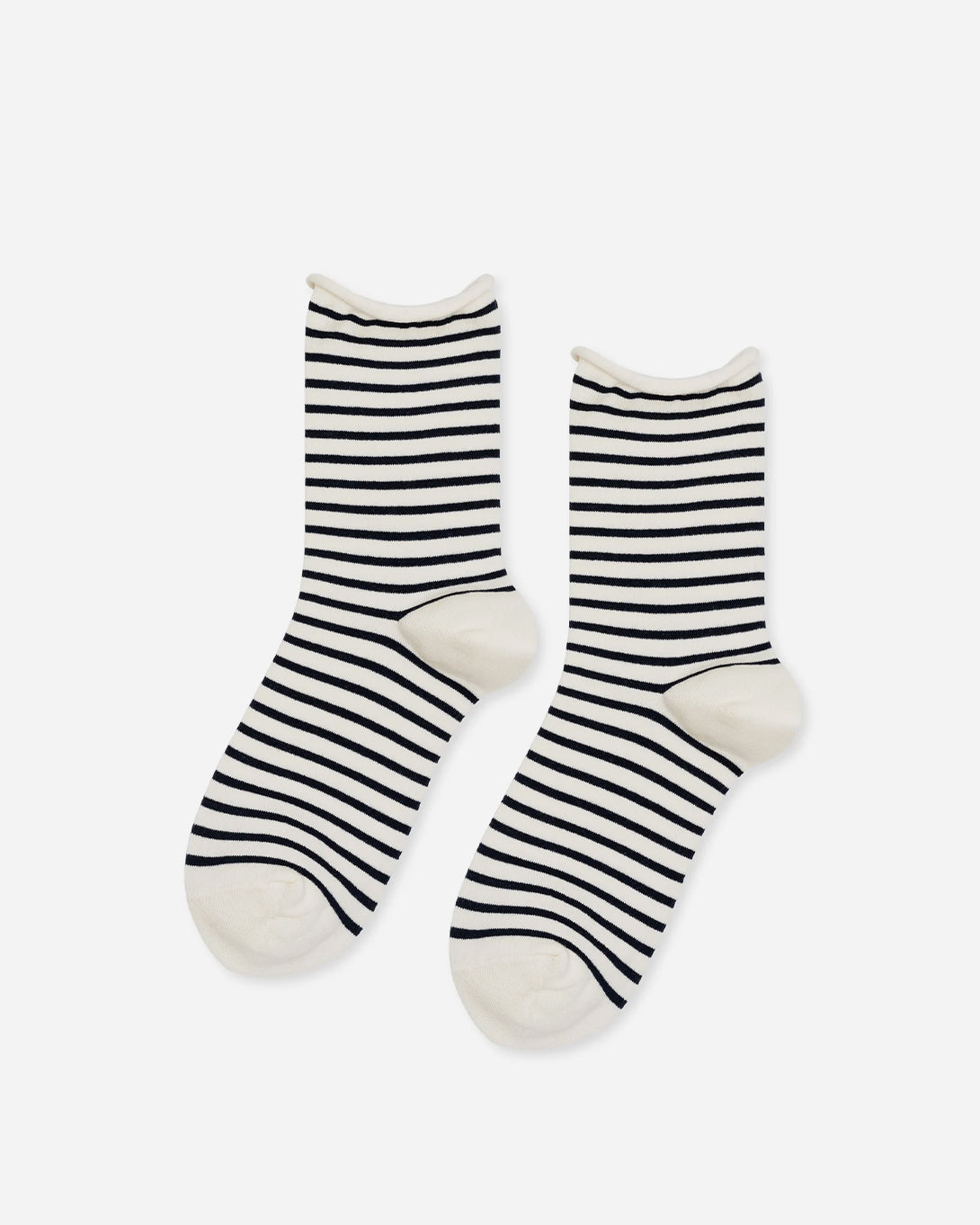 Blue Nautical Stripe Crew Hansel From Basel Striped Crew Socks