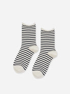 Blue Nautical Stripe Crew Hansel From Basel Striped Crew Socks